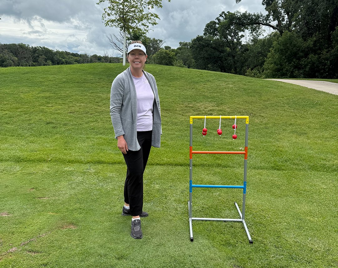 DCN_ND's tweet image. ππΌββοΈLast week, was a marathon of golf for Account Executive Val! She went from the DCN Golf Classic in Bismarck to the @FMWFChamber Golf Outing to the @ValleySeniorLiving Classic in Grand Forks. Did we mention she doesn't even golf?! π