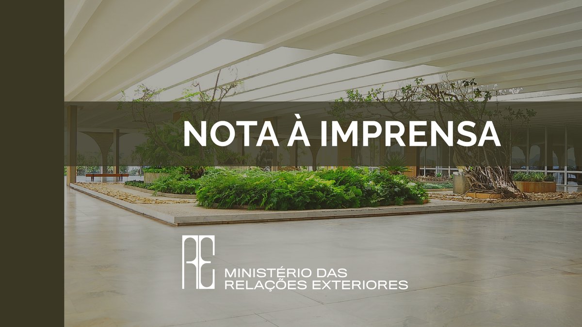 ItamaratyGovBr's tweet image. Concessão de agrément à Embaixadora designada do Brasil em Barbados: gov.br/mre/pt-br/cana…