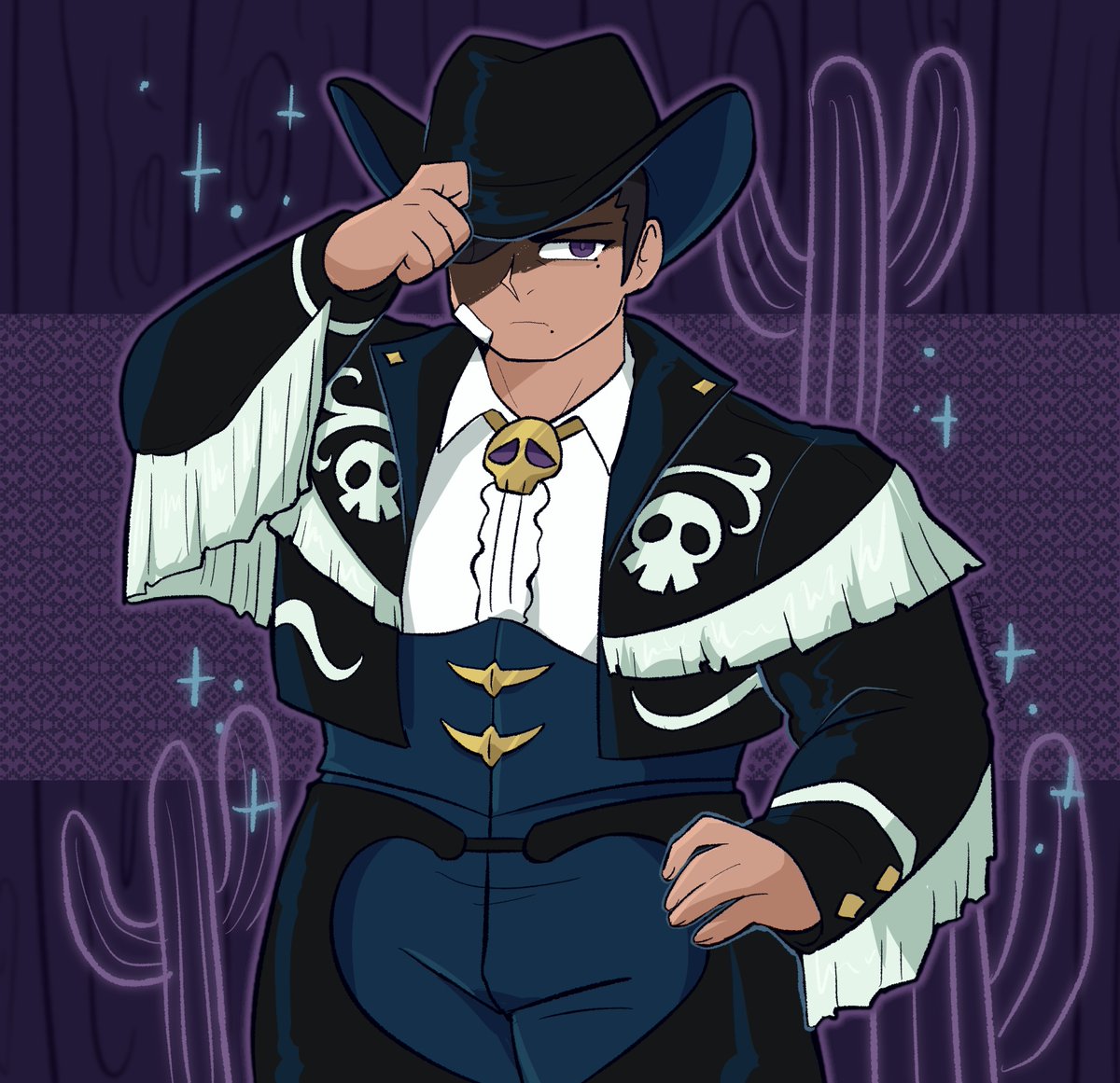 Flauschwurm's tweet image. #artfight2025 Attack No. 17: Revenge! Armand for icywhip π΅