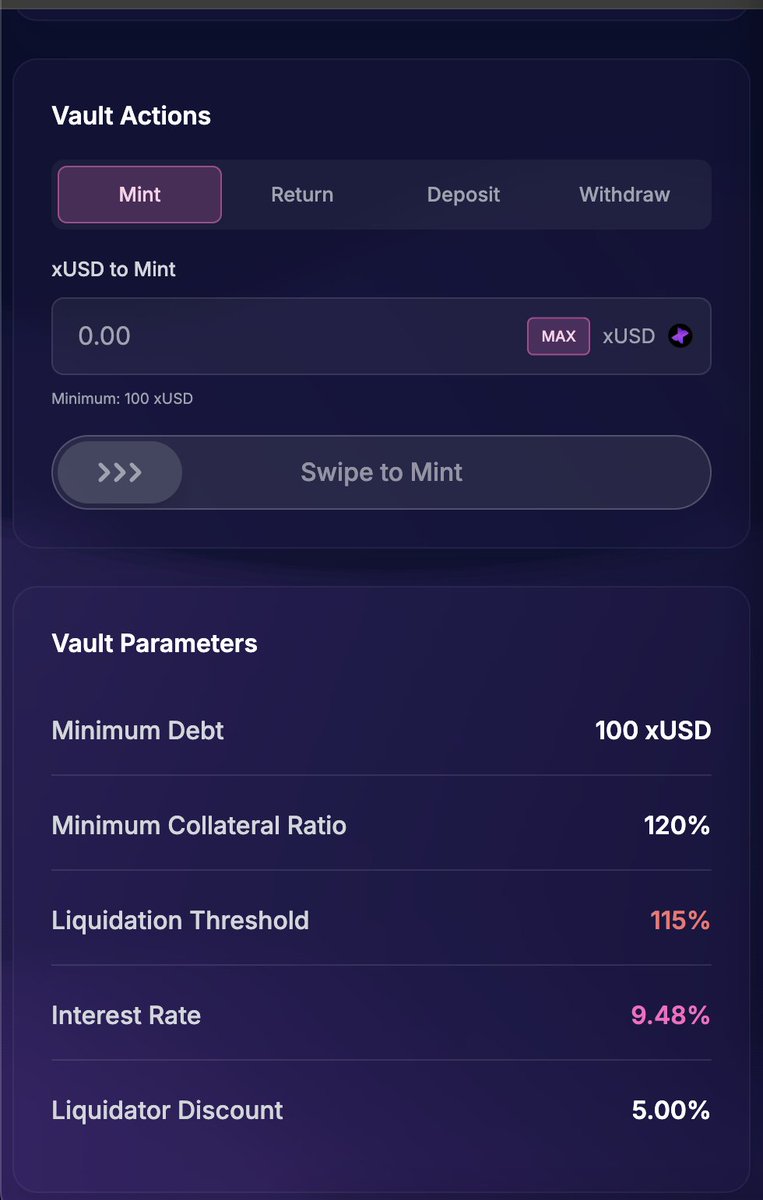 Compxlabs's tweet image. $xUSD vaults are getting a makeover!
We're nearly finished with the site wide UI update, we think your going to like it!