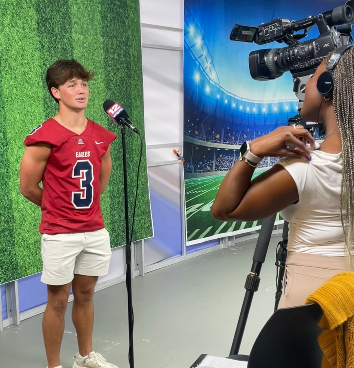 Ethan McBride (@ethan_mcbride) on Twitter photo ✅ Media Day 1
Proud of the way <a href="/KnoxWingate5_pv/">Knox Wingate</a> and <a href="/BenefieldMac/">𝐌𝐚𝐜 𝐁𝐞𝐧𝐞𝐟𝐢𝐞𝐥𝐝</a> represented <a href="/MA_Swoops/">MA Athletics</a> today!
Thanks for having us <a href="/wsfa12sports/">WSFA 12 Sports</a> <a href="/RosieLangello/">Rosie Langello</a> ✅ Media Day 1
Proud of the way <a href="/KnoxWingate5_pv/">Knox Wingate</a> and <a href="/BenefieldMac/">𝐌𝐚𝐜 𝐁𝐞𝐧𝐞𝐟𝐢𝐞𝐥𝐝</a> represented <a href="/MA_Swoops/">MA Athletics</a> today!
Thanks for having us <a href="/wsfa12sports/">WSFA 12 Sports</a> <a href="/RosieLangello/">Rosie Langello</a>
