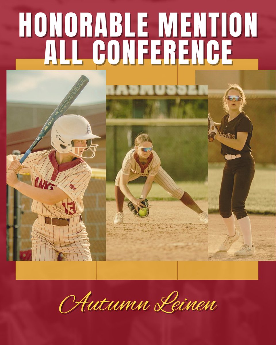 Congrats to Autumn Leinen on earning Honorable Mention CIML All-Conference recognition!