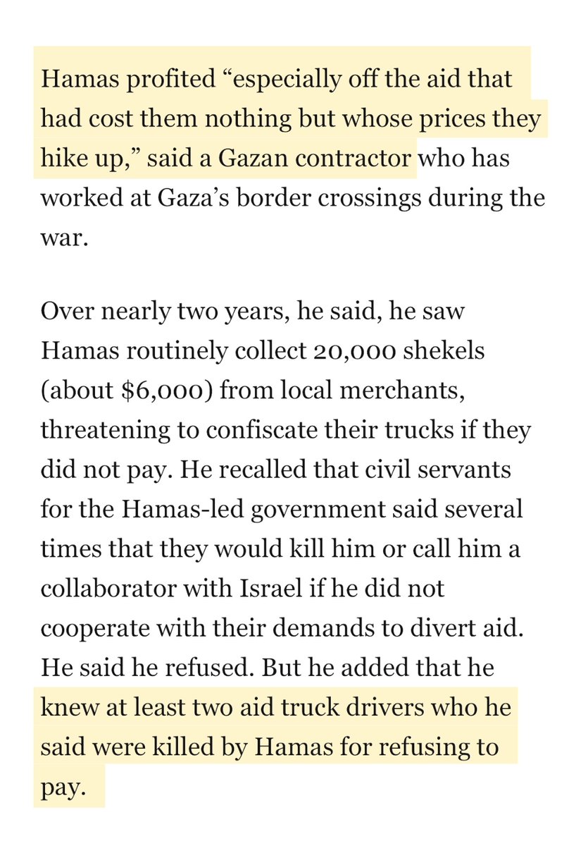 The article confirms what GHF has long said: Hamas systematically uses international aid to fund its operations to the detriment of the people of Gaza. 

Those who don’t go along with this scheme are threatened, and in some cases, even killed.