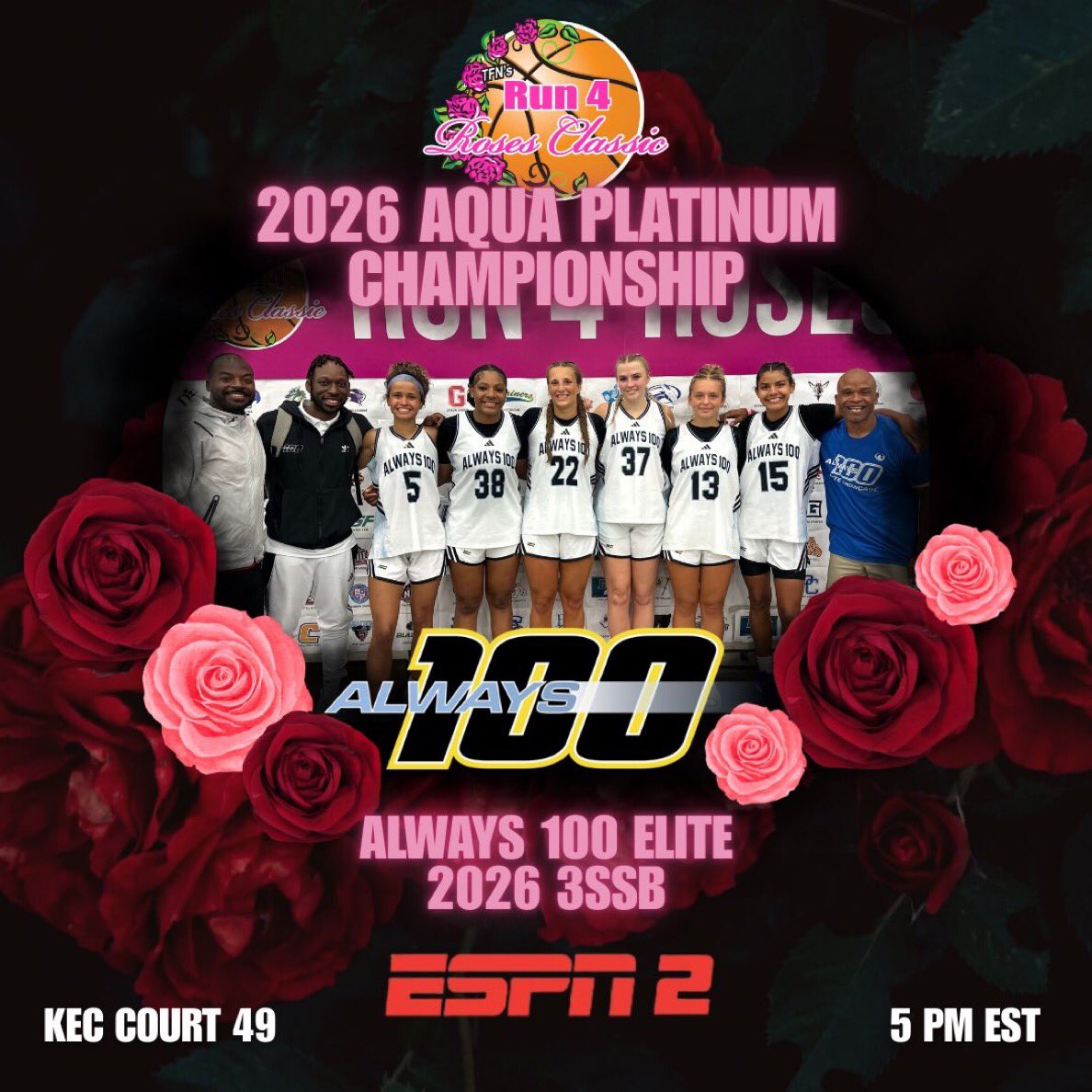 ‘26 thank you! It has been so fun following your journey! Hard to believe you played your final AAU game. We know you all will do great things. We are excited to continue to follow you during your next chapter! #proud
