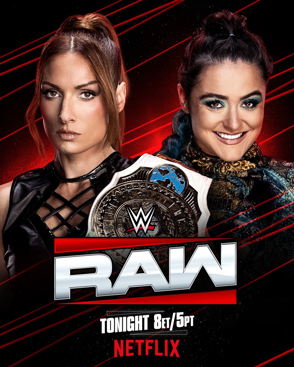 WWE (@wwe) on Twitter photo Ahead of their Women's intercontinental Championship Match at #SummerSlam, <a href="/BeckyLynchWWE/">Rebecca Quin</a> will present a proposal to <a href="/Real_Valkyria/">LYRA VALKYRIA</a> TONIGHT on #WWERaw!
📺 8ET/5PT on <a href="/netflix/">Netflix</a> Ahead of their Women's intercontinental Championship Match at #SummerSlam, <a href="/BeckyLynchWWE/">Rebecca Quin</a> will present a proposal to <a href="/Real_Valkyria/">LYRA VALKYRIA</a> TONIGHT on #WWERaw!
📺 8ET/5PT on <a href="/netflix/">Netflix</a>