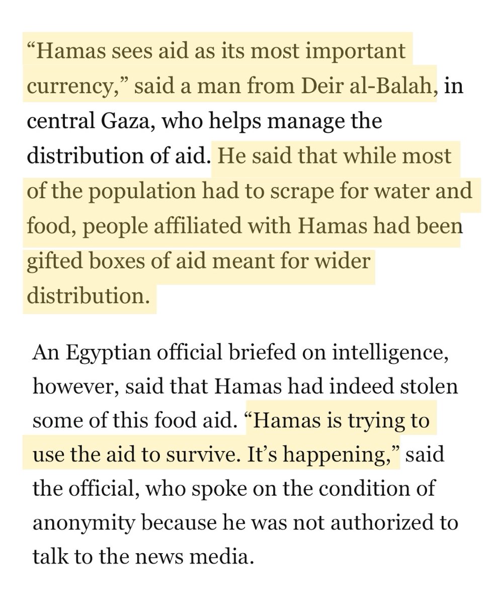 Gazans themselves have confirmed this is happening, as have officials in neighboring Arab countries.