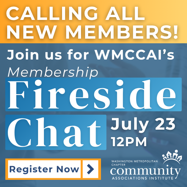 Hey WMCCAI members! Register for THIS WEDNESDAY'S Membership Fireside Chat! We'll be talking all things membership and answering your questions over Zoom, so you can join us from anywhere! Register now for FREE! ow.ly/WlGJ50WsTL4