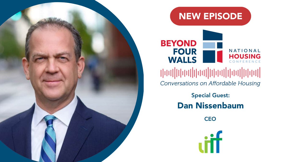 🎙️ New episode alert!
This week, we’re joined by Dan Nissenbaum, CEO of LIIF. Dan sits down with NHC to break down how CDFIs are different from traditional banks—and how LIIF uses tax credits, innovative finance, and more to build affordable housing. 
nhc.org/liifs-dan-niss…