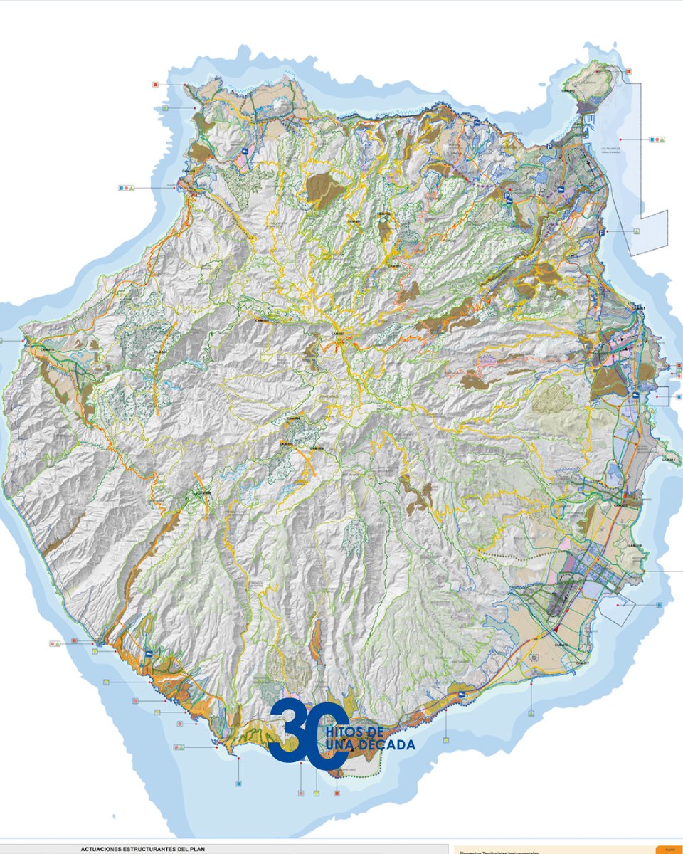 GranCanariaCab's tweet image. 🗺 Tras 20 años de espera, Gran Canaria ya tiene un modelo territorial justo y sostenible. El PIOGC protege el suelo y ordena el futuro.
#CabildoGC #30HitosEnUnaDécada #UnaDécadaDeTransformación #PlanDeOrdenaciónDelTerritorio