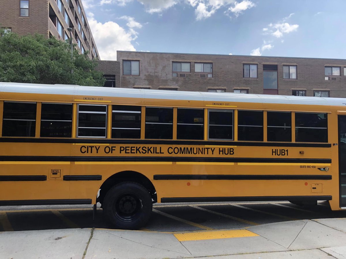 CityOfPeekskill's tweet image. We are glad to share that our new full-size Community Hub bus has arrived! The addition of this 44-adult passenger vehicle allows us to better serve even more residents with our ability to incorporate trips and outings into department programs.