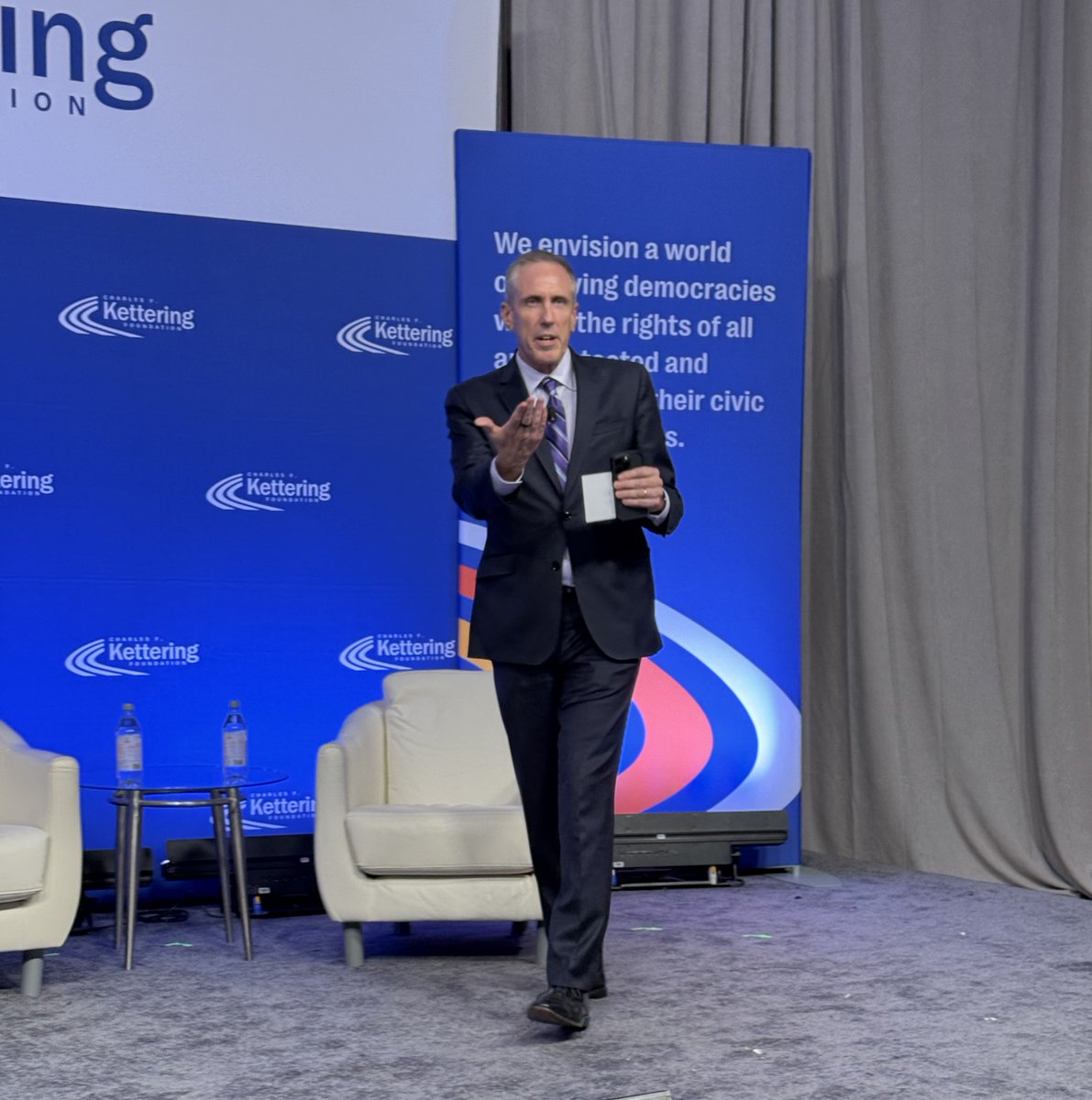 KetteringFdn's tweet image. “Gatherings like these are critically important, where we can encounter each other across institutional lines. . . . But they are not enough. What does the next step look like?” —KF Chief External Affairs Officer @bradrourke #KFConvos