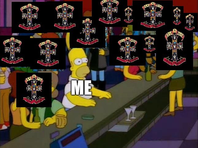 TheAFDPodcast's tweet image. My timeline today. I ain&apos;t mad. 😎 

#appetitefordestruction  #gunsnroses