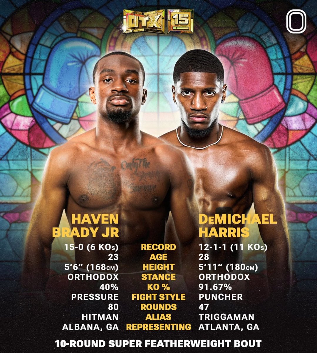 DopeDJ's tweet image. 🚨 ELIJAH PIERCE FIGHT WEEK! 🚨
@wxxxlfie returns to the ring this Friday night in his quest to a world title against Michael Dasmarinas In The Heart Of Atlanta @ the Tabernacle, live on @DAZNBoxing
Oshae Jones & Haven Brady also on the card 🔥
#Boxing