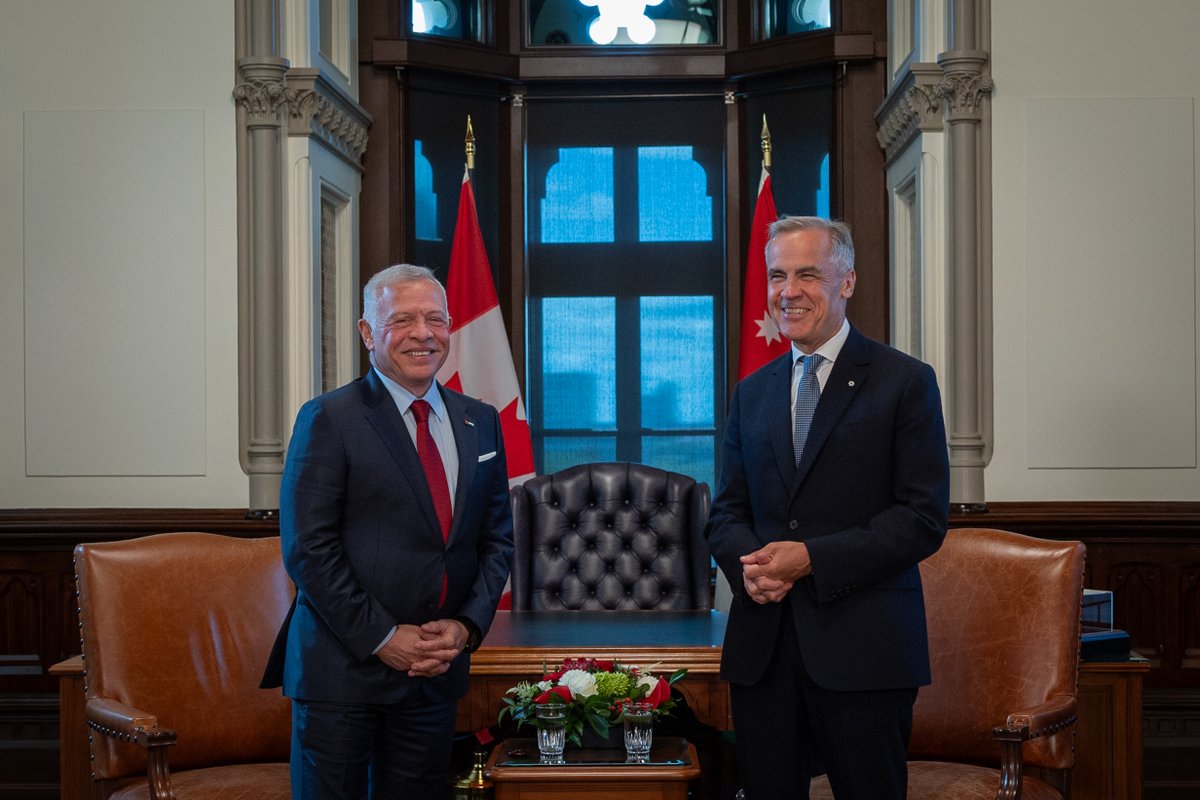 jordantimes's tweet image. King, Canada PM discuss regional developments, ways to enhance cooperation (Photos courtesy of Royal Court)
Read more 🔗
jordantimes.com/news/local/kin…