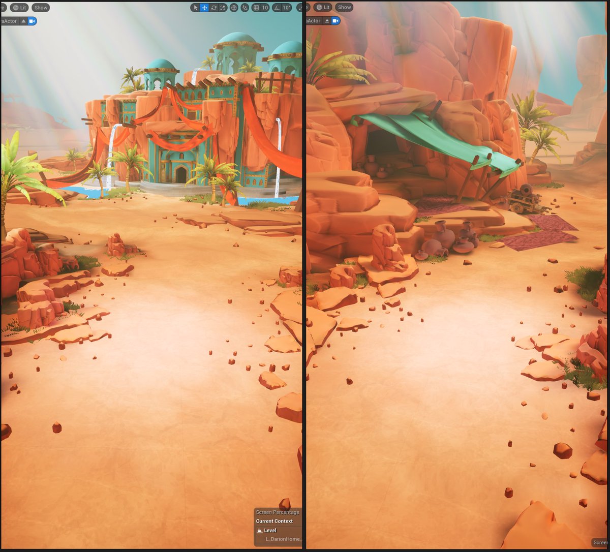 SeatinGameDev's tweet image. A look at some of our later Region Battle Environments our incredible art team have been working on @wardensascent