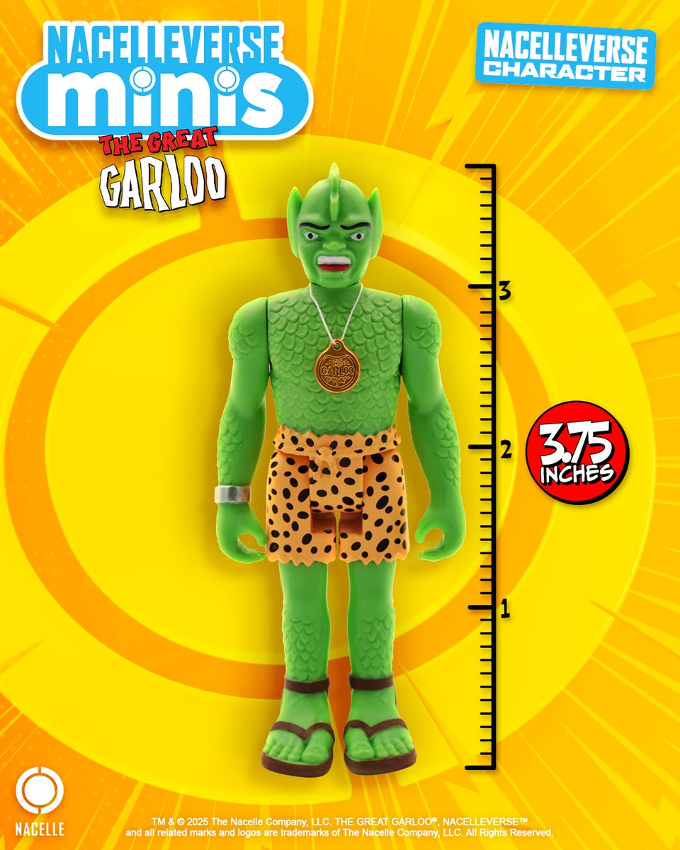 toysthatmadeus's tweet image. We’re kicking off SDCC week with a surprise drop of our new NacelleVerse Mini line of figures! NacelleVerse Minis feature 3.75 inch characters from the ever-growing NacelleVerse! 

Pre-order now at NacelleStore.com. 

#nacelle #nacelletoys #thegreatgarloo #garloo