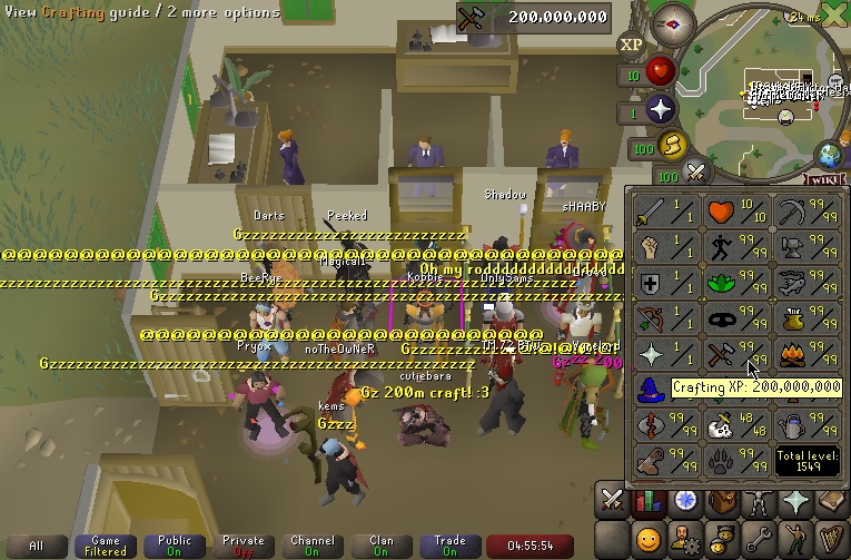 200m crafting 1/16