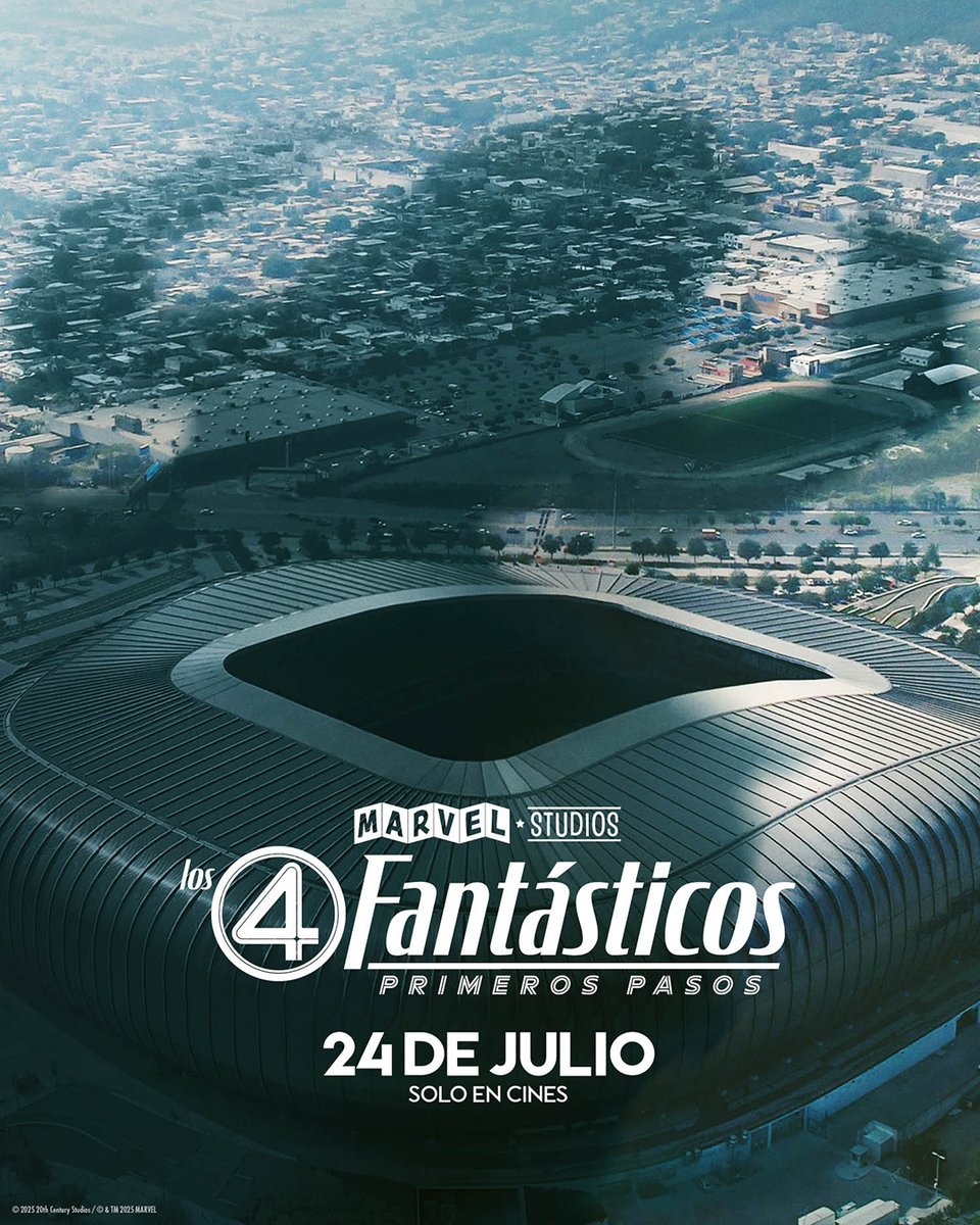 MarvelLATAM's tweet image. Galactus está llegando a Monterrey, que alguien llame a #Los4Fantásticos.
Estreno 24 de julio, solo en cines.