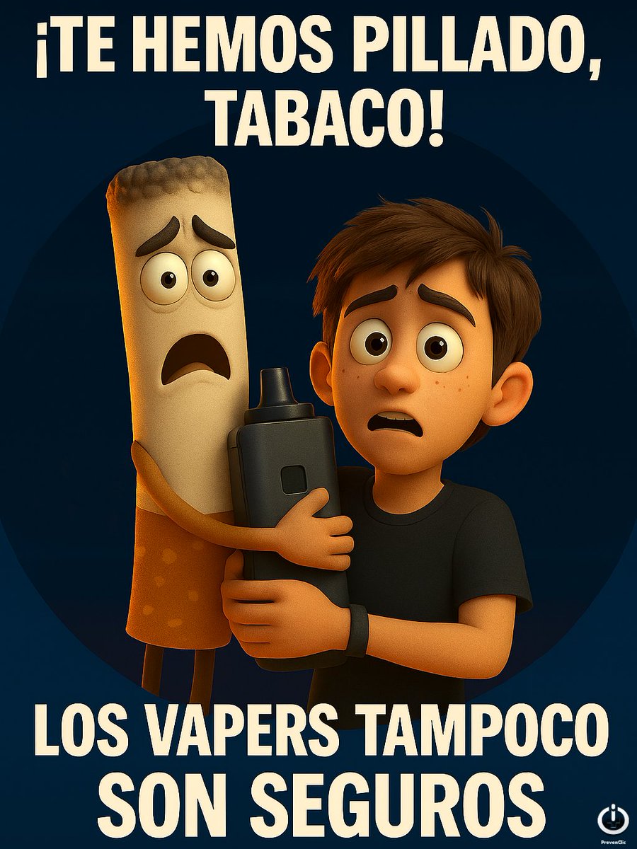 🚬 ESE “ABRAZO” TRAE DE TODO… MENOS SALUD

Puede parecer discreto…
Pero el tabaco viene cargado.
Y no viene solo.

Validado por: Pablo López Yeste, Neumólogo.

#Salud #Prevención #Bienestar
#Tabaco #VapeoNo #CáncerDePulmón
#ConsejosDeSalud #MedicinaEspaña #JóvenesYSalud