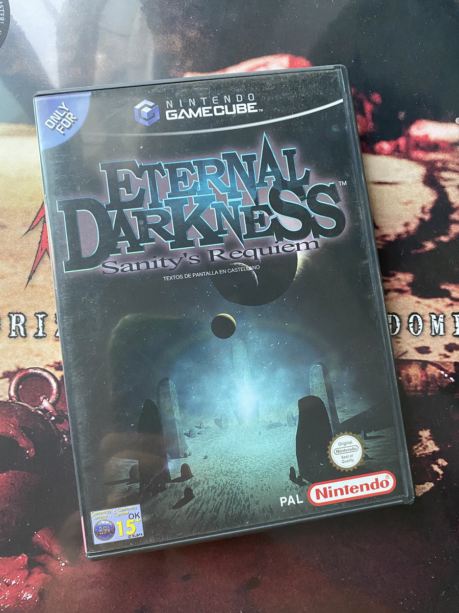 pixelats's tweet image. #foscoreterna #eternaldarkness #gamecube #gc
