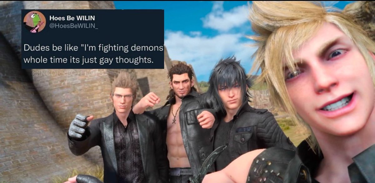 IncorrectFFQTS's tweet image. 