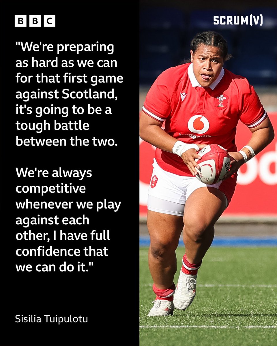 BBCScrumV's tweet image. Wales prop Sisilia Tuipulotu says preparation for the World Cup opener against Scotland on 23 August are going well ๐
Wales are in Australia for a two match Test series with the first game on Saturday
#BBCRugby