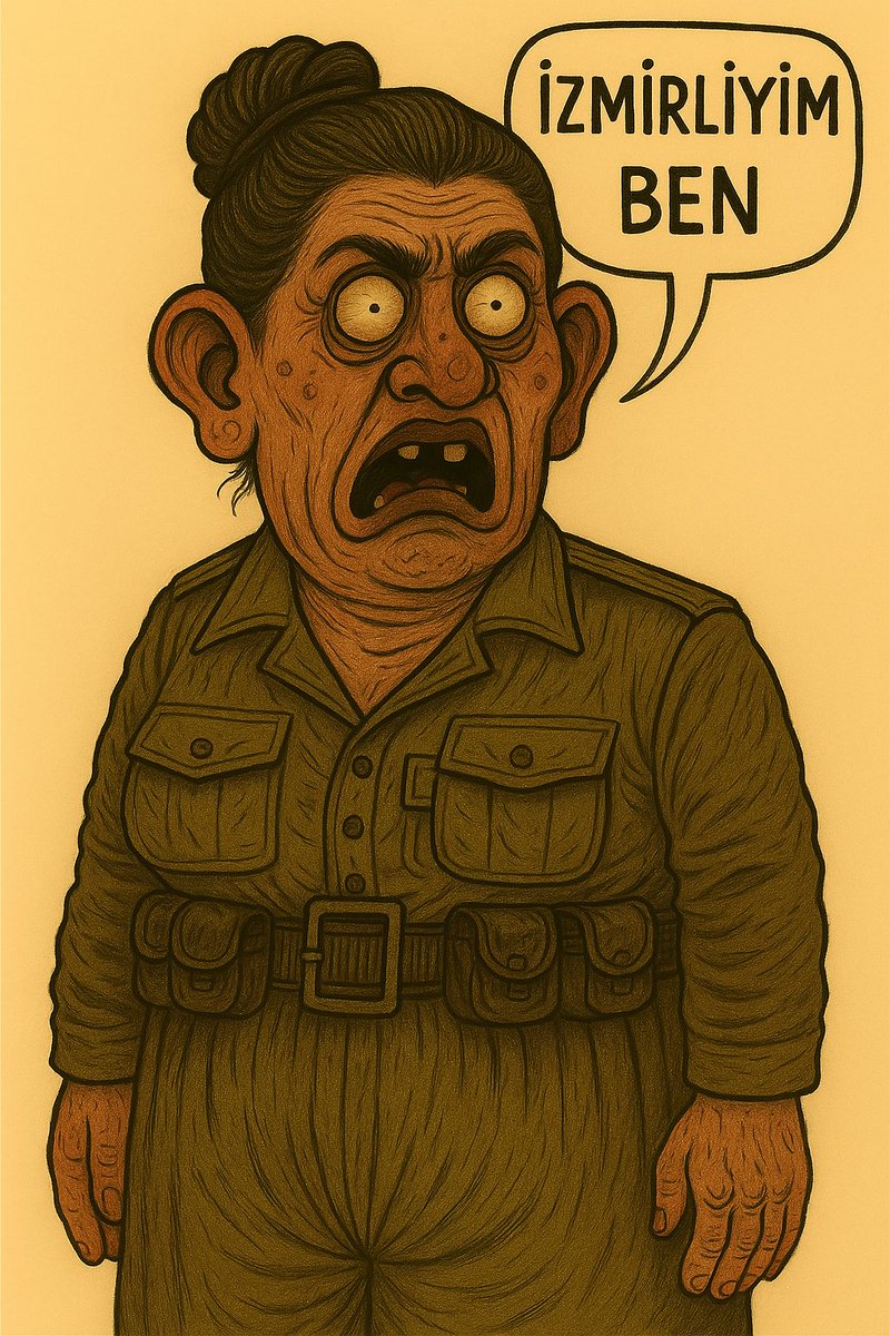 Yan masada ki kadın adama ben İzmir’liyim dedi. Kafamı çevirip meraktan bi baktım, aynı böyle şerefsizim 😂😂😂