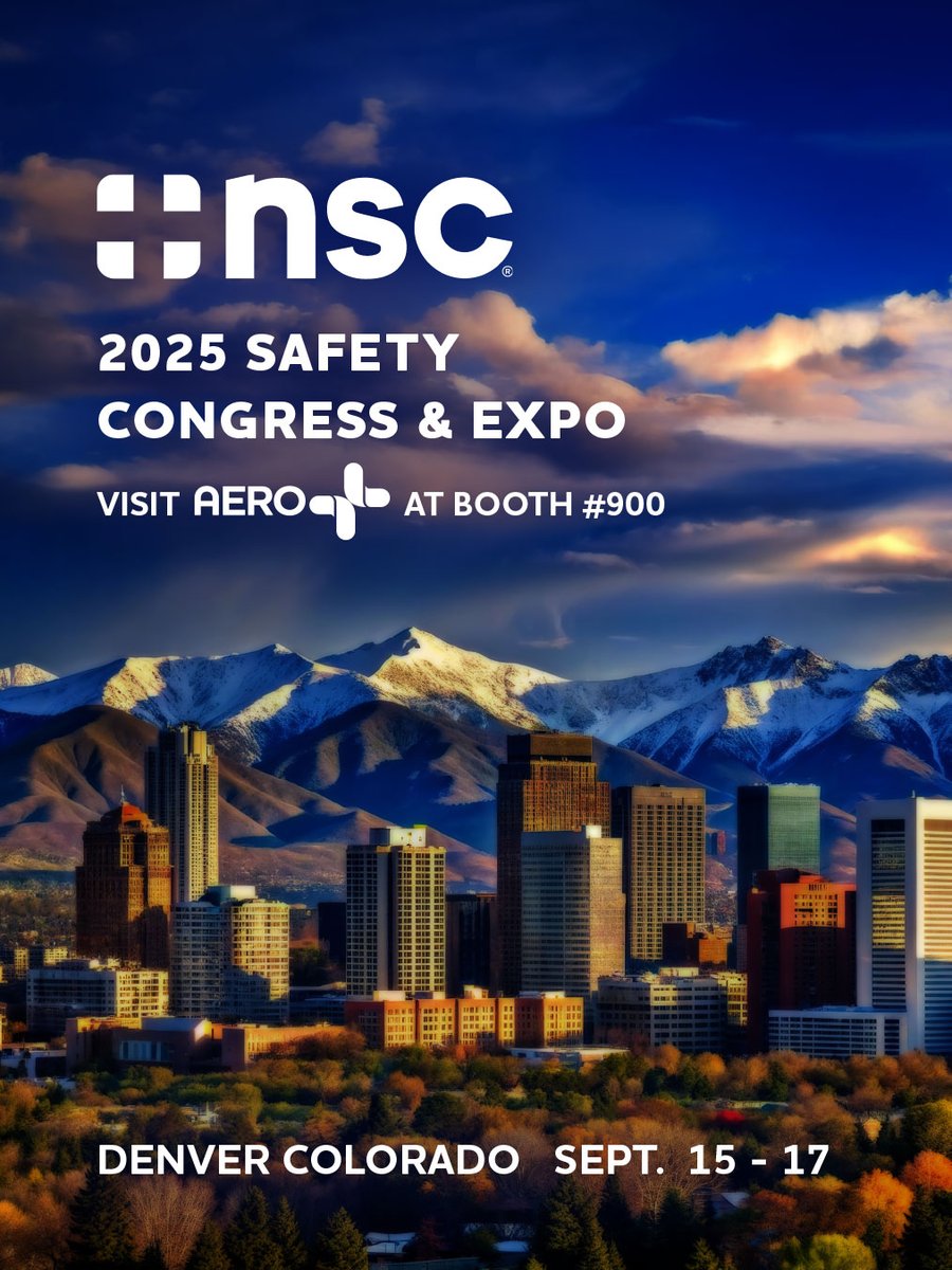 EXPERIENCE THE NEW ERA OF FIRST AID AT NSC 2025
Stop by Booth #900 and Discover New Products + See How Aero is Shaping the Future of First Ai

Learn More About AERO →
aerohealthcare.com/us/

#NSC2025 #SafetyCongress #WorkplaceSafety #HealthAndSafety #SafetyExpo