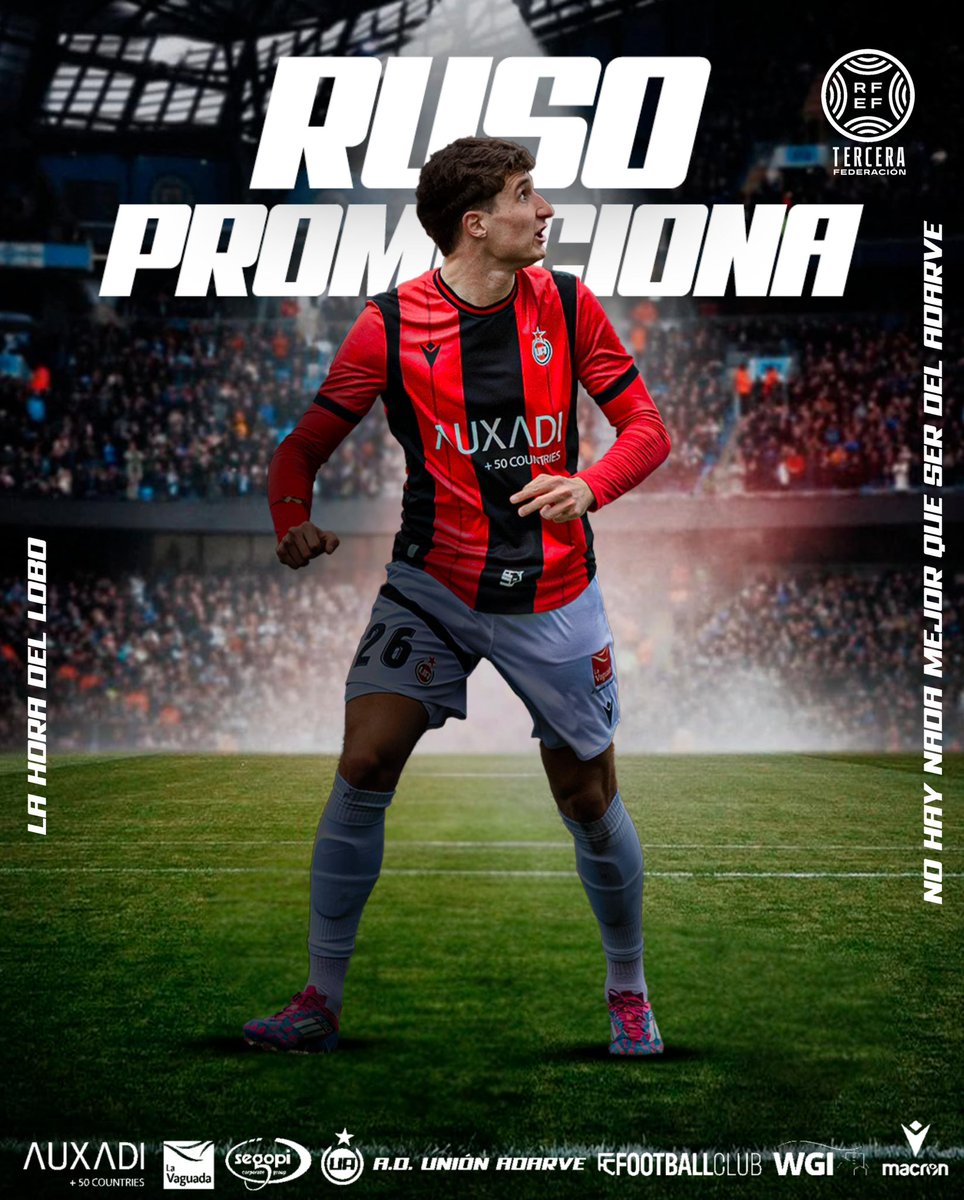 📝 𝐑𝐄𝐍𝐎𝐕𝐀𝐂𝐈𝐎𝐍𝐄𝐒 | ¡Esto nos alegra muchísimo!

⚽️ Ruso, que hizo una mitad de temporada espectacular en el filial, da el paso al primer equipo, donde ya jugó minutos en la 24/25

🐺 ¡Rómpela!