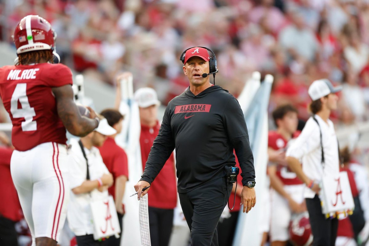 RyanCFowler's tweet image. Twitter Question (Show Discussion)
If Alabama falls short of the College Football Playoff, what will be the reason?
You said I was too optimistic about this upcoming team — here’s your chance to counter my analysis.
Best responses make the air on @TheGAMEon1009