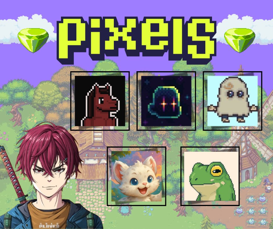 Are you into NFTs? 

Good news for you because new upcoming collections are coming to <a href="/pixels_online/">Pixels</a> Terravilla walking.

Check these 5 NFTs 👇