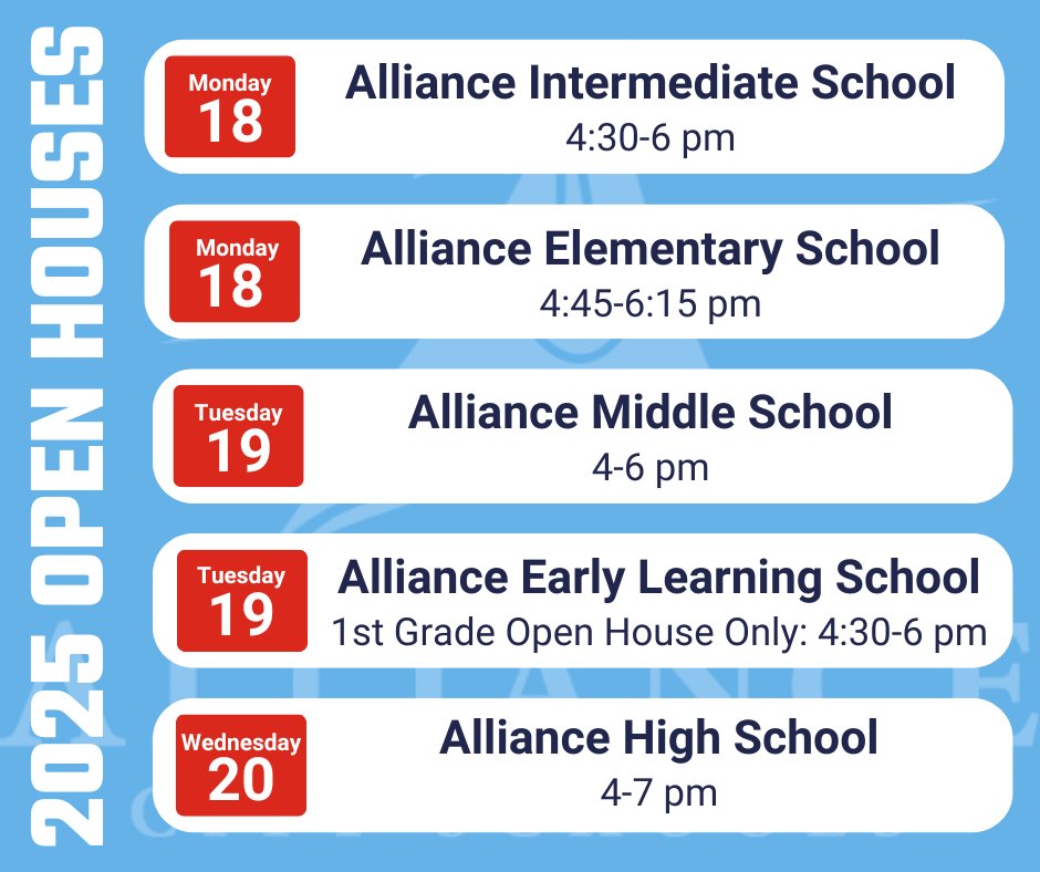 📆 Save the date for the ACS Open Houses! 📆

**Preschool and Kindergarten families will have the chance to meet the teachers and tour the buildings on July 29 during the screening day.**

#RepthatA