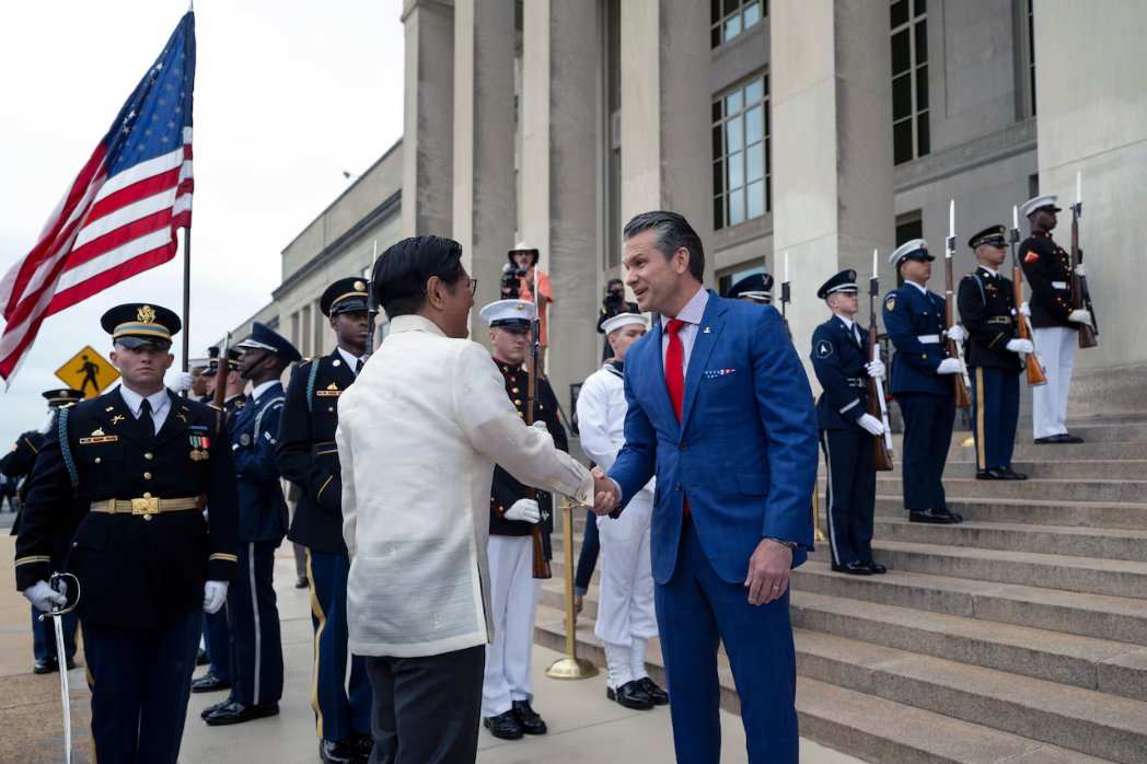 StrongerNavy (@strongernavy) on Twitter photo As I steam over what our Microsoft report shows about ties to China, here’s some good news:
<a href="/SecDef/">Secretary of Defense Pete Hegseth</a> <a href="/PeteHegseth/">Pete Hegseth</a> and <a href="/bongbongmarcos/">Bongbong Marcos</a> just reaffirmed the U.S.-<a href="/Philippine_Navy/">Philippine Navy</a> alliance—advancing real deterrence in the Indo-Pacific.
Deep respect for the Filipino people—and for As I steam over what our Microsoft report shows about ties to China, here’s some good news:
<a href="/SecDef/">Secretary of Defense Pete Hegseth</a> <a href="/PeteHegseth/">Pete Hegseth</a> and <a href="/bongbongmarcos/">Bongbong Marcos</a> just reaffirmed the U.S.-<a href="/Philippine_Navy/">Philippine Navy</a> alliance—advancing real deterrence in the Indo-Pacific.
Deep respect for the Filipino people—and for