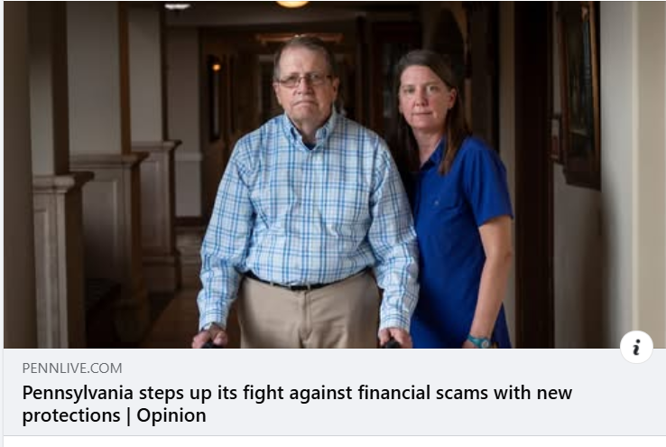 PA Department of Banking and Securities (@pabankingdept) on Twitter photo Today, Sec. Spicher and <a href="/PAInsuranceDept/">PA Department of Insurance</a> Commissioner Michael Humphreys were featured in a PennLIVE Op-Ed. Their piece highlights how the <a href="/GovernorShapiro/">Governor Josh Shapiro</a> is working hard to educate residents and prevent them from being targeted. More ➡️bit.ly/4f9QSEk Today, Sec. Spicher and <a href="/PAInsuranceDept/">PA Department of Insurance</a> Commissioner Michael Humphreys were featured in a PennLIVE Op-Ed. Their piece highlights how the <a href="/GovernorShapiro/">Governor Josh Shapiro</a> is working hard to educate residents and prevent them from being targeted. More ➡️bit.ly/4f9QSEk