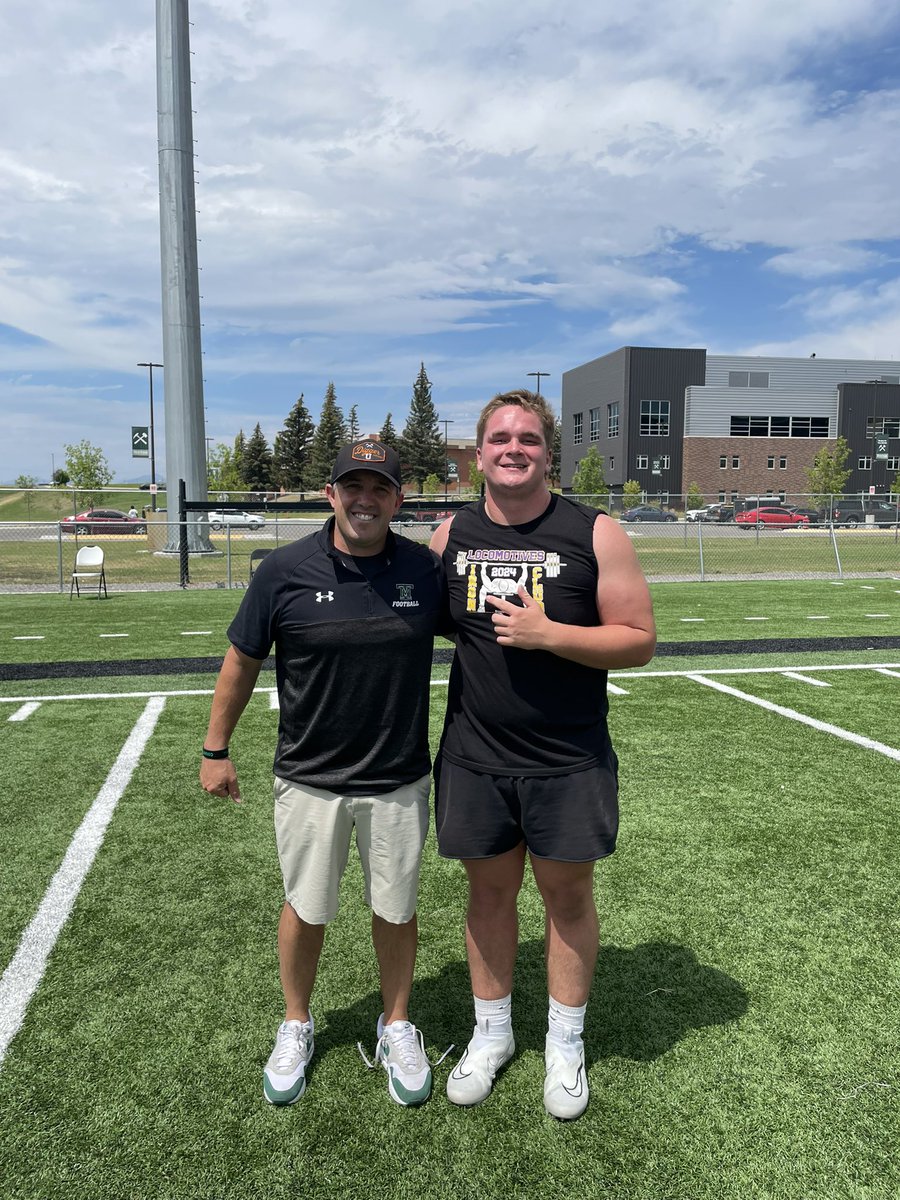 I had a great time at my visit in Butte!!! Got some good work in with the defensive staff and I am extremely excited for what the future holds‼️‼️