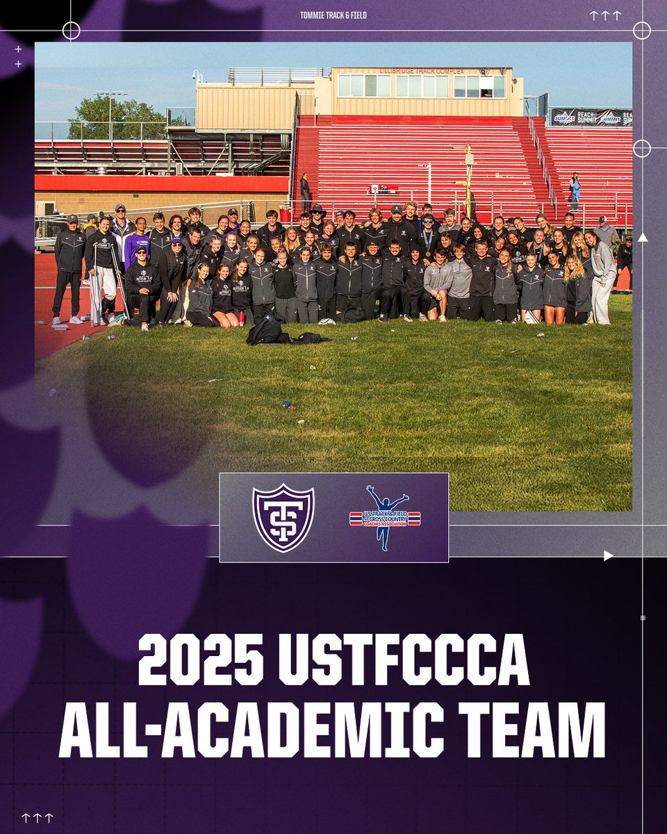 TommieXCTF's tweet image. Congrats to our STUDENT-athletes for excelling in the classroom this past year!
Tommie men's and women's programs both earned @USTFCCCA All-Academic Team honors 👏👏👏
#RollToms