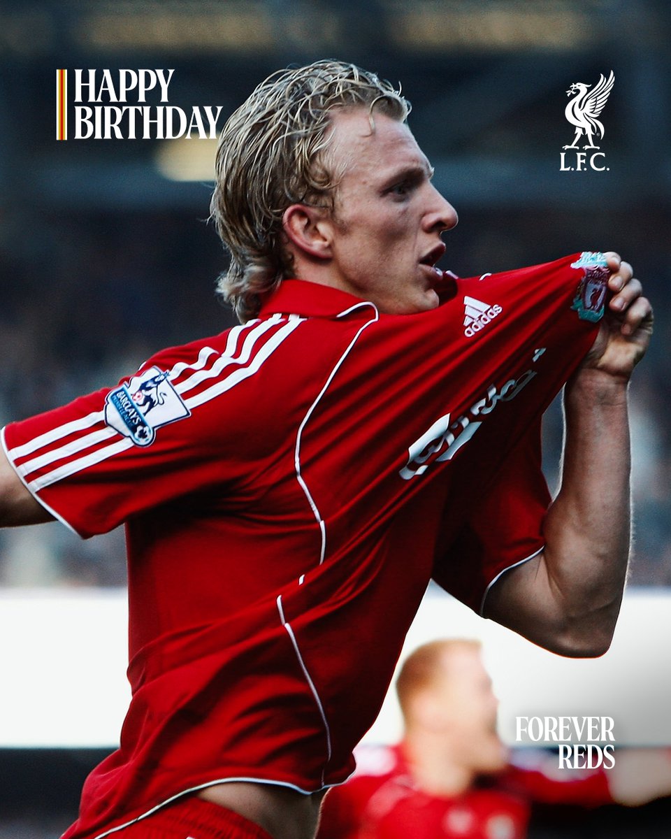 Happy birthday, Dirk Kuyt 🎂✨