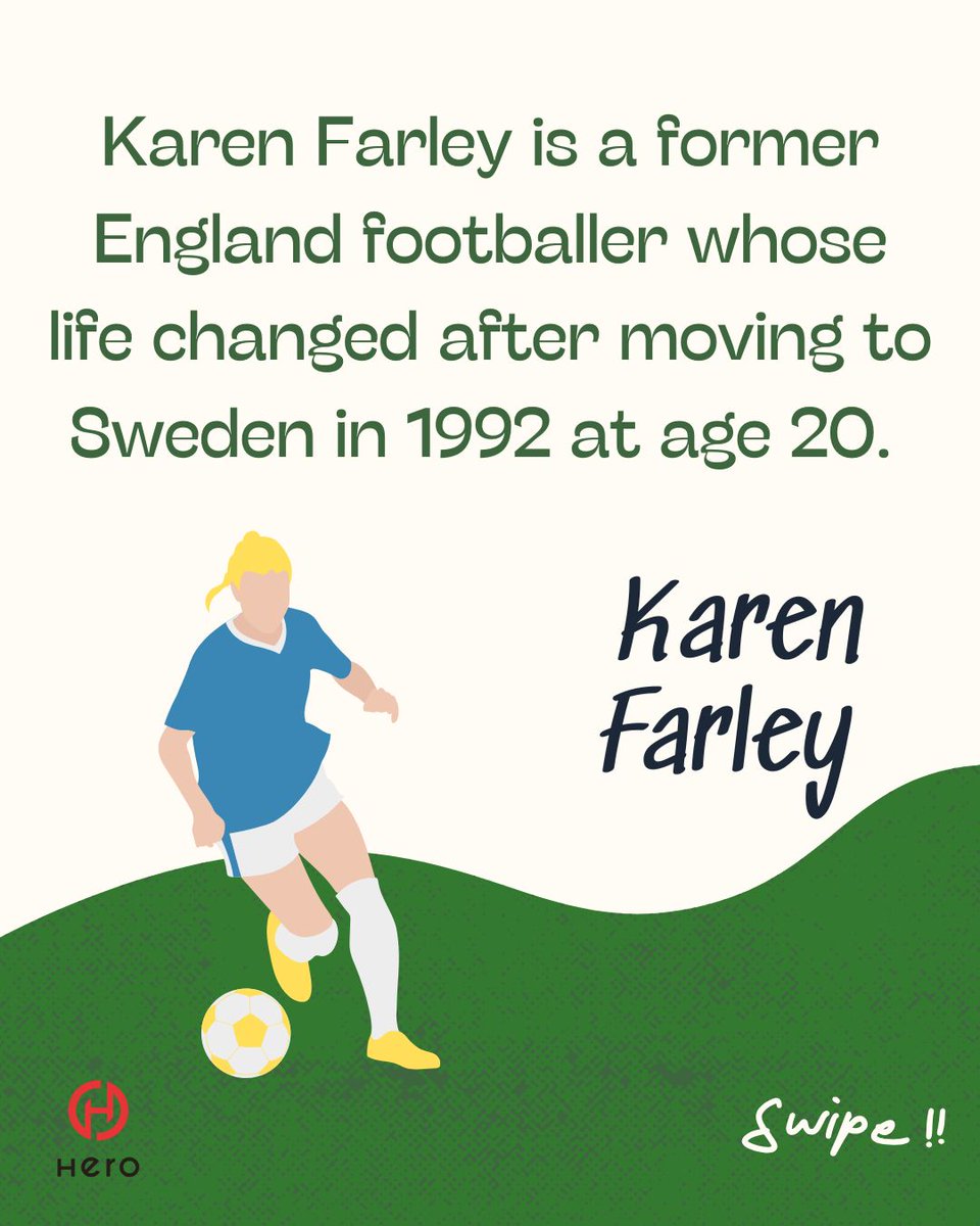 Legend_Press's tweet image. Following England's super tense victory against Sweden, we are sharing the amazing story of former English footballer Karen Farley whose career was made in Sweden - featured in FLYING THE FLAG by @carriesparkle
@WEURO2025 #WEURO25 #womensfootball
amazon.co.uk/Flying-Flag-le…