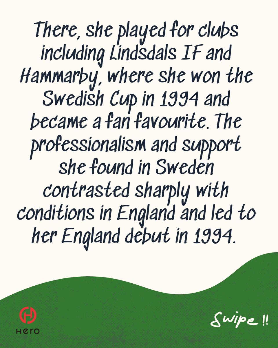 Legend_Press's tweet image. Following England's super tense victory against Sweden, we are sharing the amazing story of former English footballer Karen Farley whose career was made in Sweden - featured in FLYING THE FLAG by @carriesparkle
@WEURO2025 #WEURO25 #womensfootball
amazon.co.uk/Flying-Flag-le…