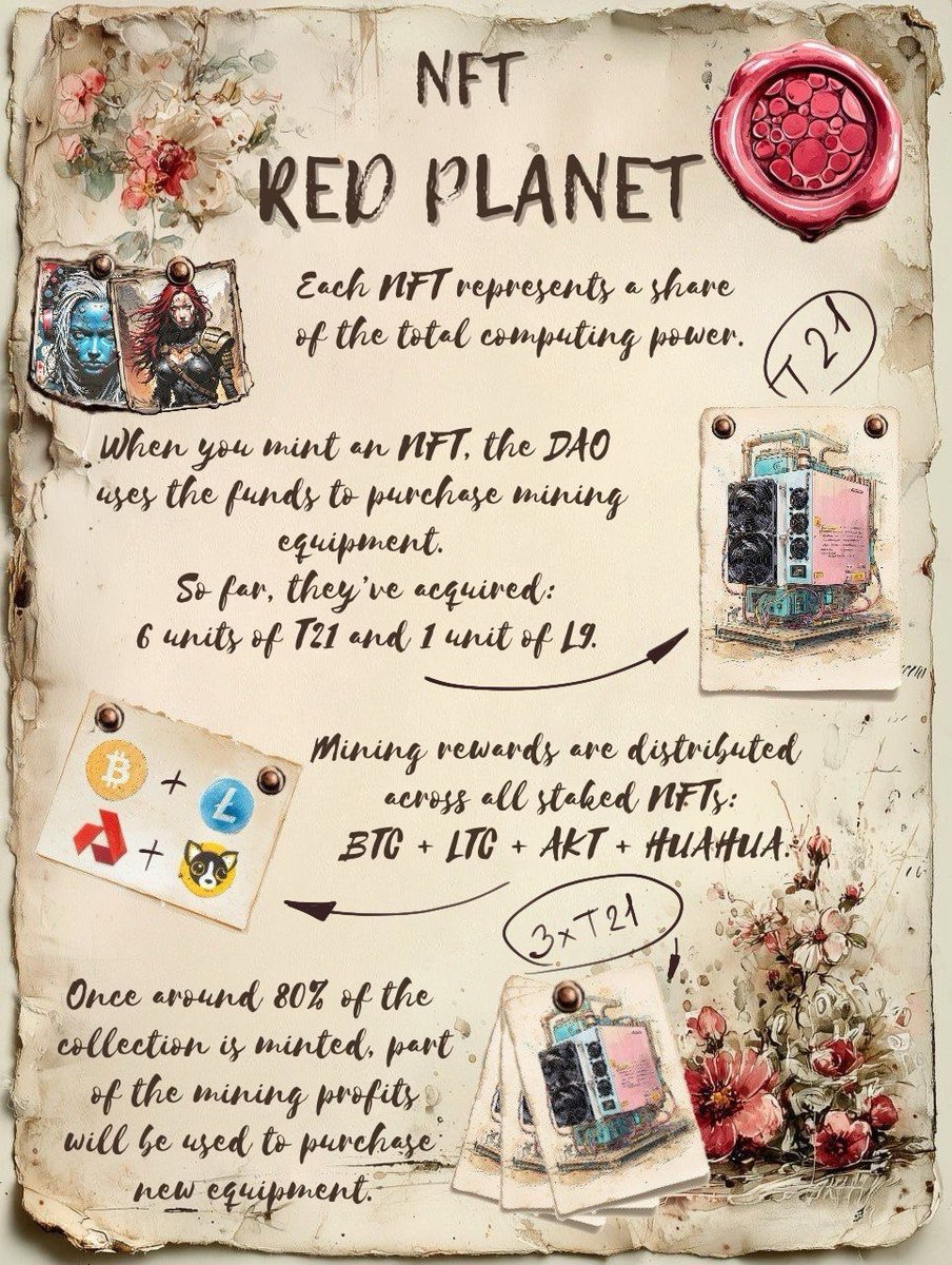Tessi’s Crypto Garden 🌸🌿 (@tesscryptogdn) on Twitter photo 💚Red Planet: the seed that took root 💚
Sometimes the ground beneath your feet feels so familiar - as if nothing could surprise you anymore.
Until a strange red seed falls into it, and everything shifts.
That’s how it was with
<a href="/Red_Planet_Dao/">RPDAO | Mining</a>
.
I’d already promised 💚Red Planet: the seed that took root 💚
Sometimes the ground beneath your feet feels so familiar - as if nothing could surprise you anymore.
Until a strange red seed falls into it, and everything shifts.
That’s how it was with
<a href="/Red_Planet_Dao/">RPDAO | Mining</a>
.
I’d already promised