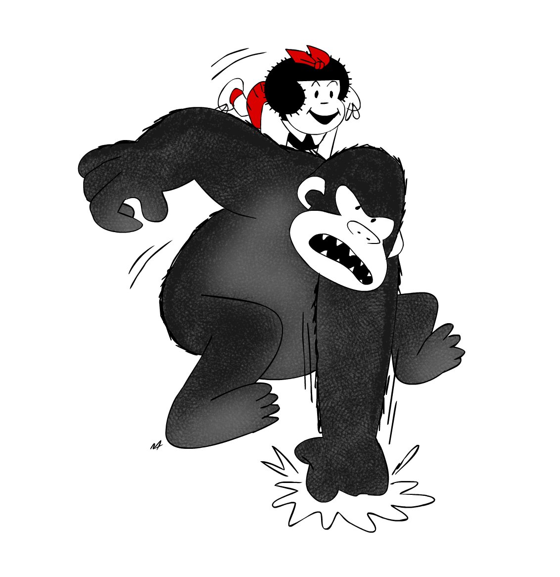 Nancy Bananza.
Banancy.