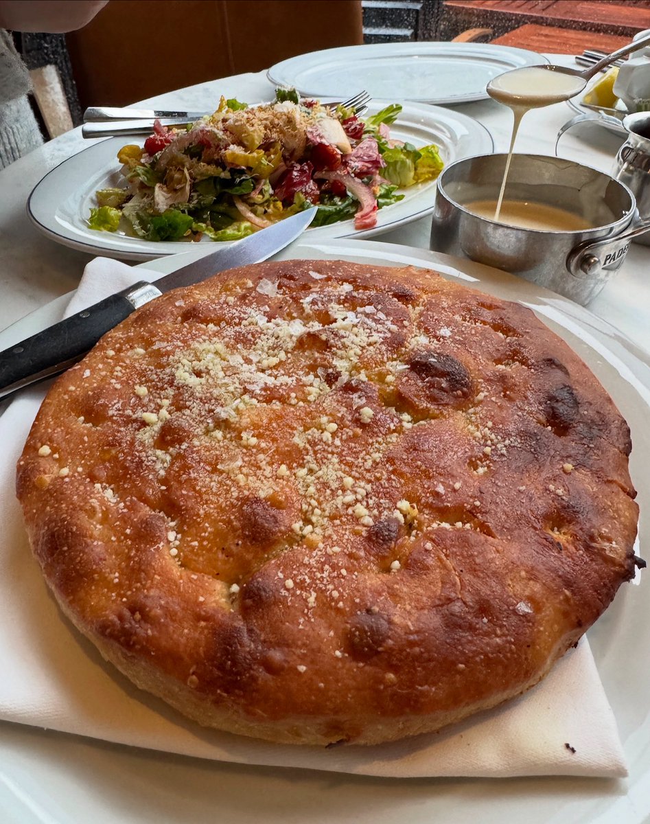 Did someone say Fonduta?? || Garlic Focaccia Bread w/ Parmesan Fonduta.