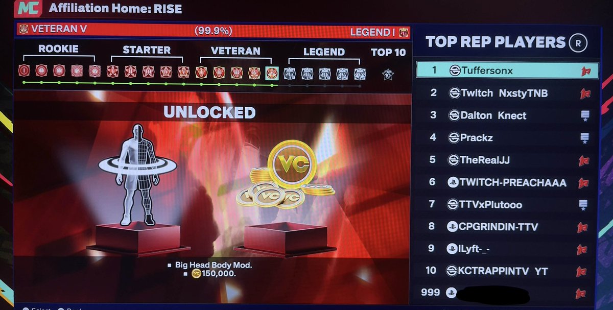 TrussGrinders's tweet photo. Legend 1 Completed For Customer 🔥

DM Me If you’re interested in purchasing Rep / Badges / Hot Zones 📲

Fast Completion Time☑️

#NBA2K25 #RepGrinder https://t.co/WOOgIilVCm