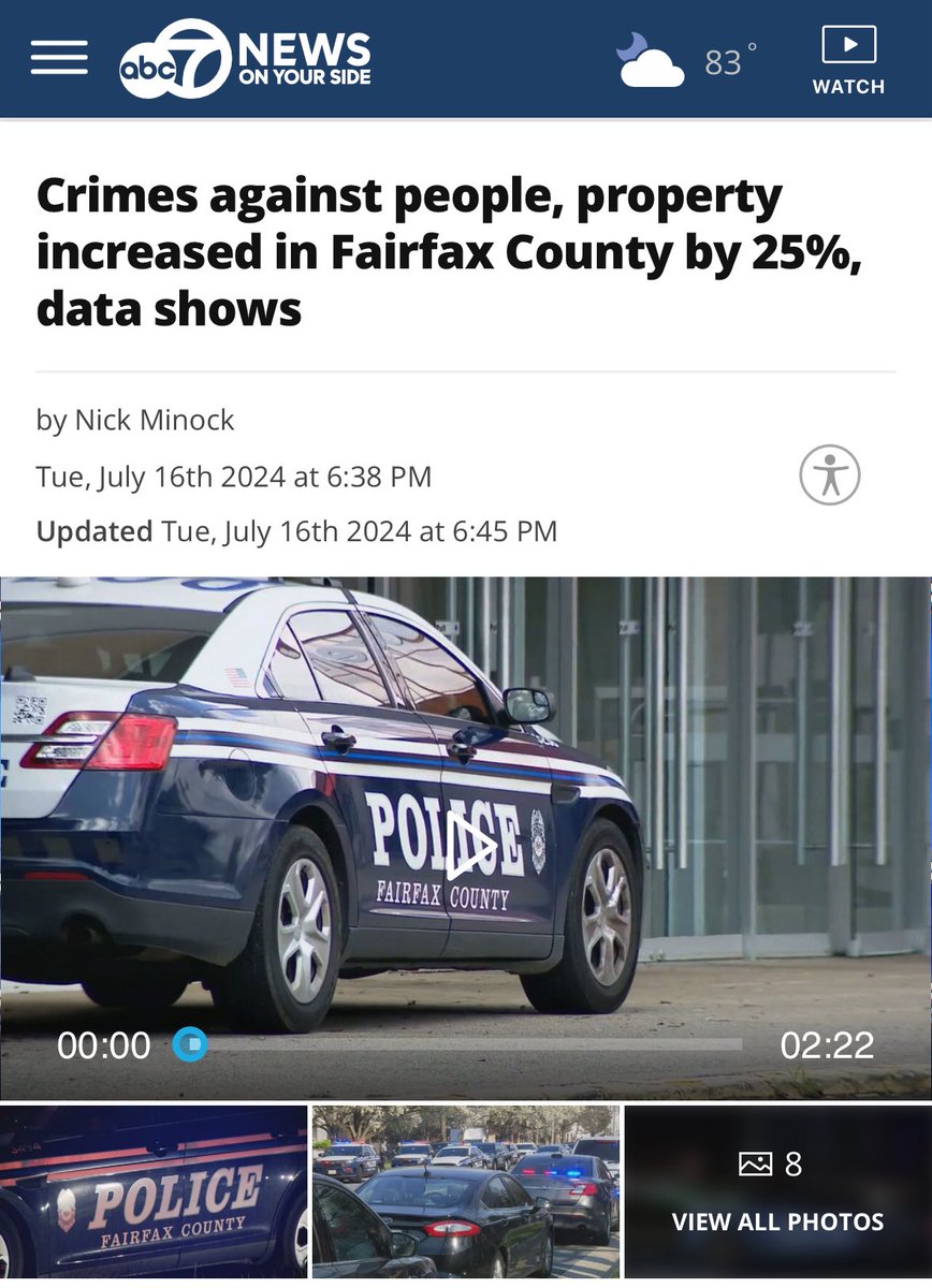 ROOZVA's tweet image. Guess which party has a monopoly in Fairfax County.
This headline could read “Virginia” instead of “Fairfax County” if we don’t re-elect @JasonMiyaresVA this November.
