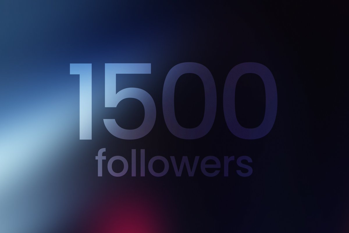 dim_digital's tweet image. Big milestone achieved 🚀
Never thought I’d hit 1500 followers this quickly.
My goal this month was 1000… well, that escalated quickly 😅
Let’s keep grinding and posting consistently!
Thanks everyone for joining the journey 🙏