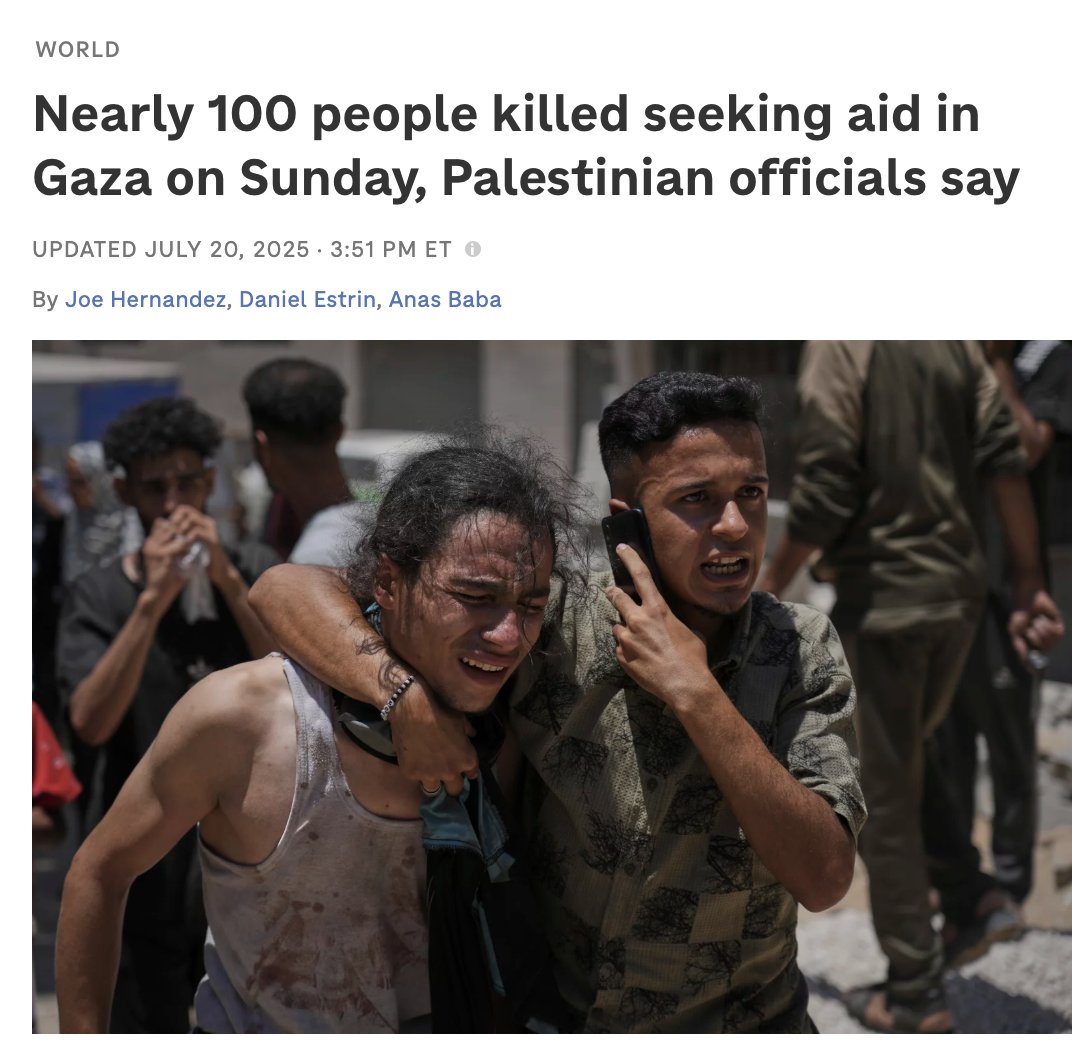jstreetdotorg's tweet photo. Gaza is starving. And those who dare seek food are being shot. This is morally and strategically disastrous. We continue to call on our community to act and push back against this policy – for peace, for an end to the war, for every parent trying to feed their children. https://t.co/26uChkelyi