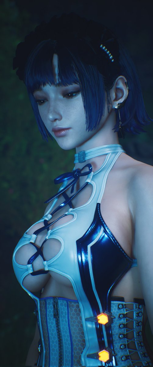 XasumiL's tweet photo. My take on EVE in portrait. Gorgeous~

Lemme know if you guys want more~!💙

#StellarBlade #StellarBladePhotoMode #EVE https://t.co/AJvQXihdDt