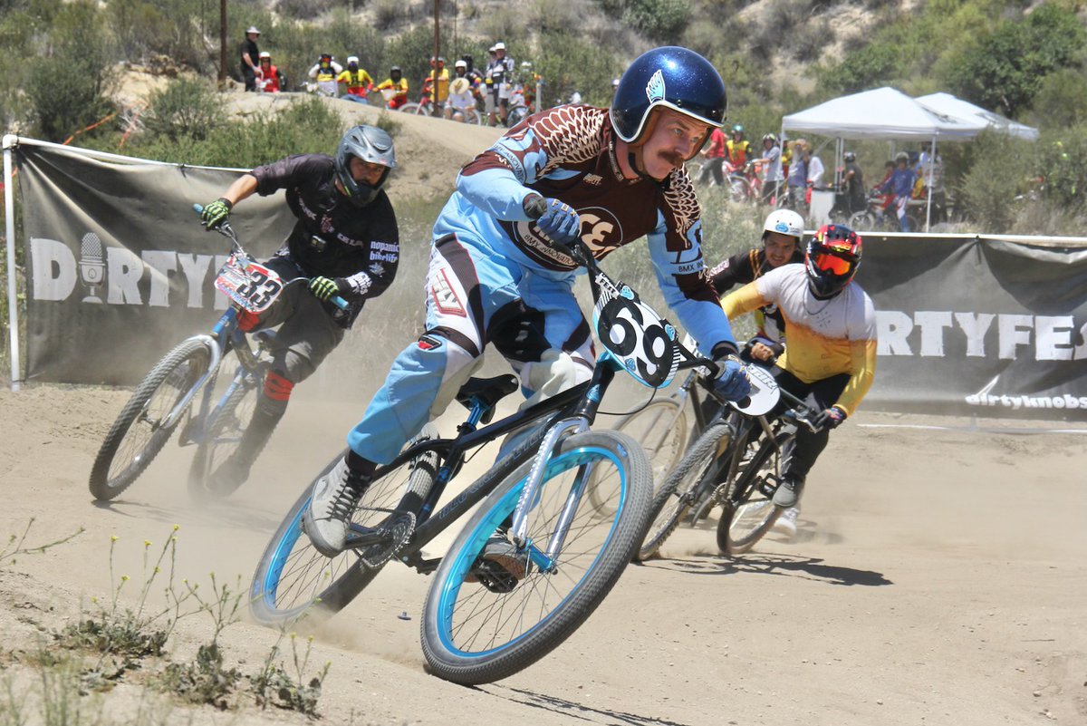 sebikes's tweet photo. Does it surprise you at all that @dickcheeseburger1’s brother’s name is @richardschnitzel? And that he also has a mustache and some awesome style? 😎 It’s all in the family! #seracing #usabmx #bmxracing #bmxrace #bmx #sebikes https://t.co/nwrIa6pktL