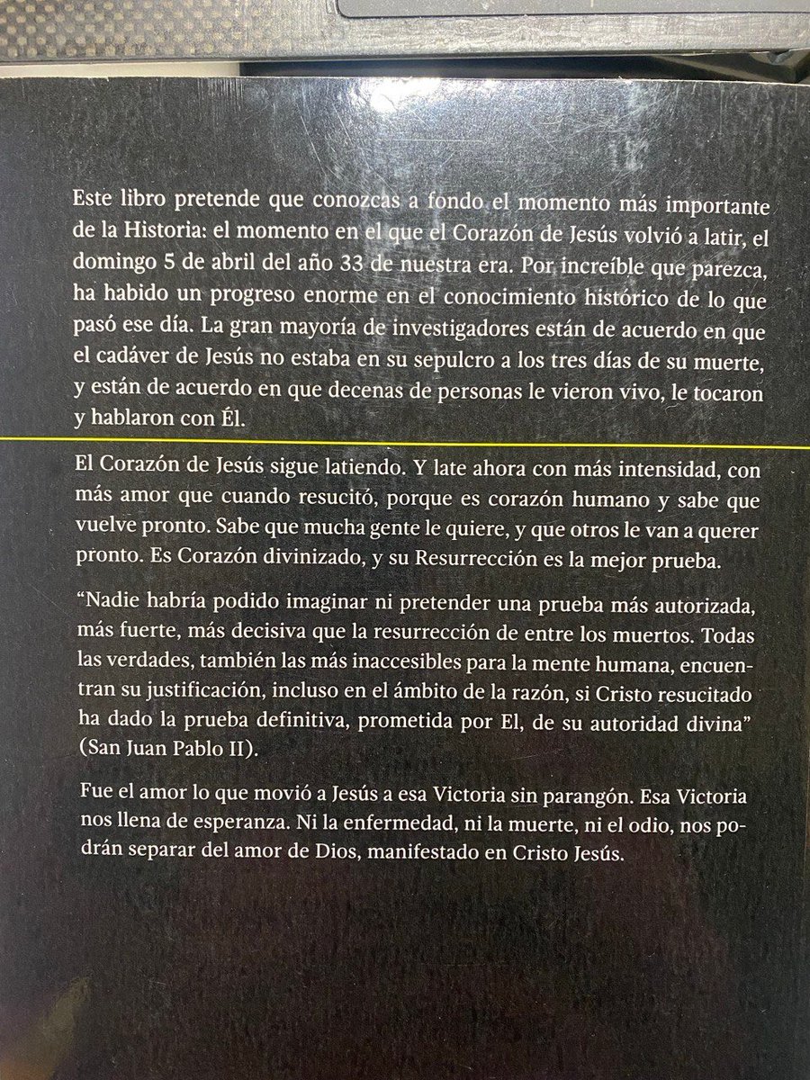 Carlos ₿retons ن🇪🇸 ₿ (@bretonscarlos) on Twitter photo <a href="/CapitanBitcoin/">Capitán Bitcoin</a> Jesucristo es el Camino, la Verdad, y la Vida.
Todo fue hecho por Él y para Él. Es la razón de todo el Universo. Principio y Final de la Creación.
En Él habita toda la plenitud.
Da sentido a toda la Creación.
El que tenga alguna duda que acuda a Él.
Lectura recomendada: <a href="/CapitanBitcoin/">Capitán Bitcoin</a> Jesucristo es el Camino, la Verdad, y la Vida.
Todo fue hecho por Él y para Él. Es la razón de todo el Universo. Principio y Final de la Creación.
En Él habita toda la plenitud.
Da sentido a toda la Creación.
El que tenga alguna duda que acuda a Él.
Lectura recomendada: