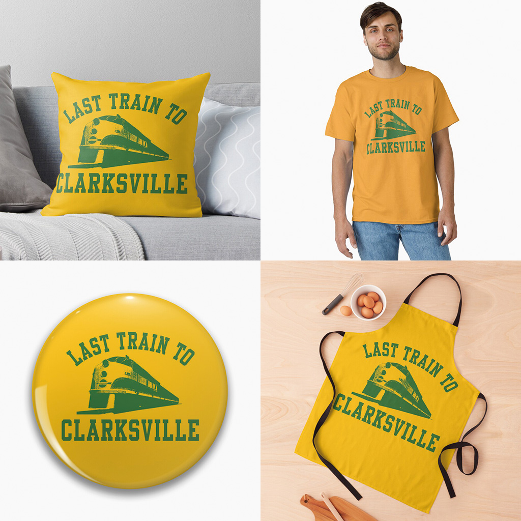 Still up to 40% off items at our Redbubble Store with this 'Last Train to Clarksville' college-style design!
#60s #sixties #pop #college 
redbubble.com/shop/ap/171720…
